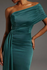 One Shoulder Maxi Dress