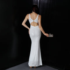 Chloe Formal Collar Charming Slim-Fit Mermaid Dress