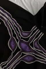Eye Patch Graphic Pullover Hoodie