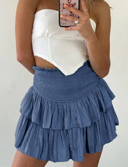 Delilah Ruffle Mini Skirt