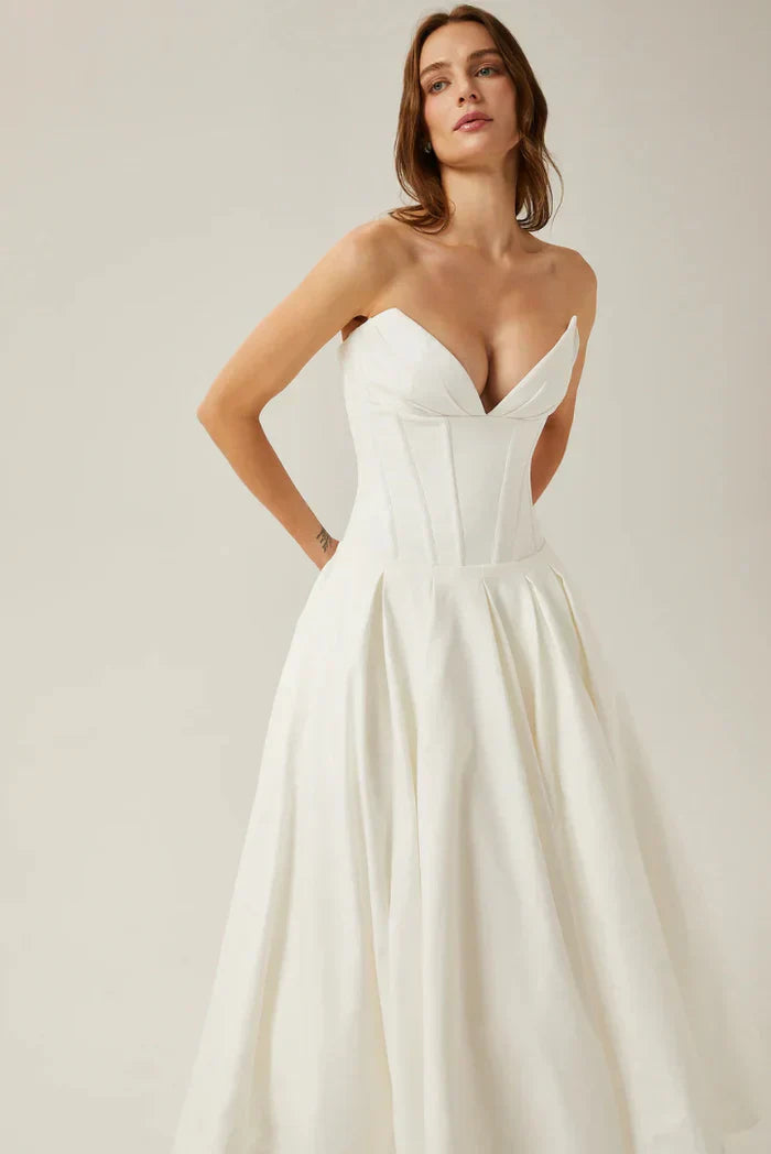 Corset Midi Dress