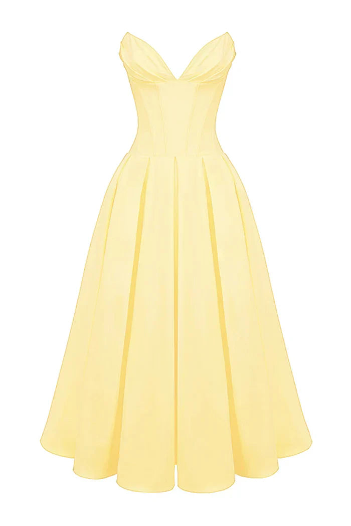 Corset Midi Dress