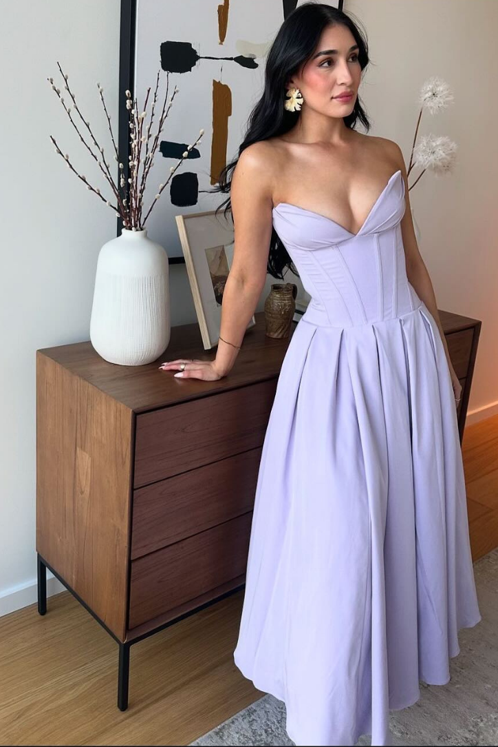 Corset Midi Dress