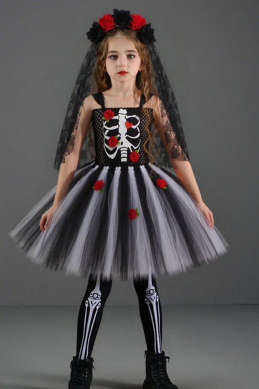 Zombie Bride Kid Halloween Costume