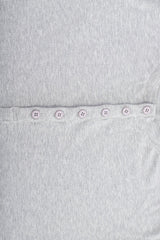 Henley Neck Soft Comfortable Long Sleeve Tee