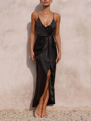 Stylish Unique Strappy Charming French Halter Midi Dresses
