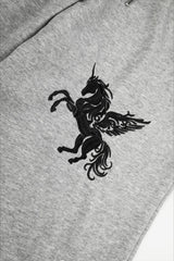 Vintage Pegasus Embroidered Wide Leg Sweatpants