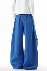 Number Graphic Extra Wide Leg Pants