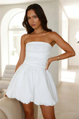 Strapless Short Dress