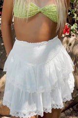TRINITY - PRETTY KNIT SET WITH LACE
