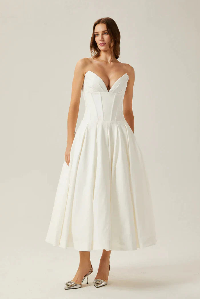 Corset Midi Dress