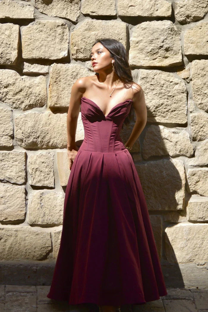 Corset Midi Dress