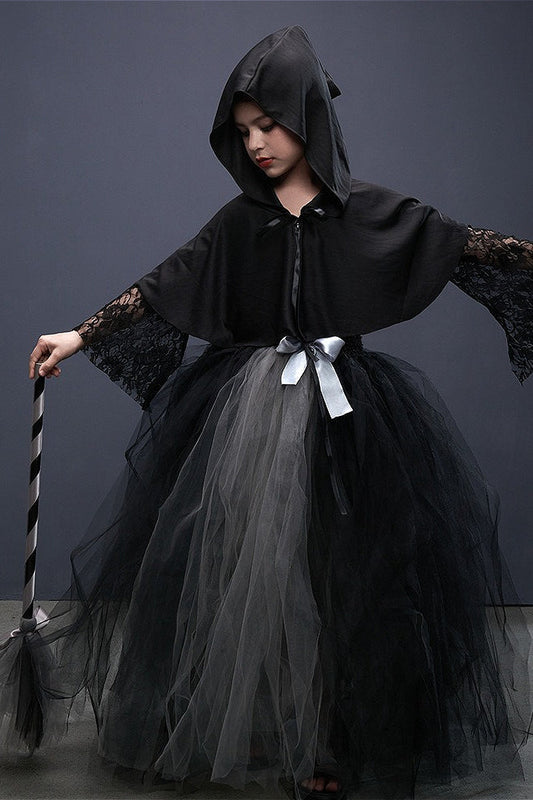 Vampire Gown Kid Halloween Costume