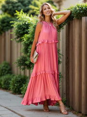 Seravelle CascadeBloom Maxi Dress