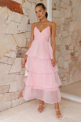 Shayla Maxi Dress - Pink