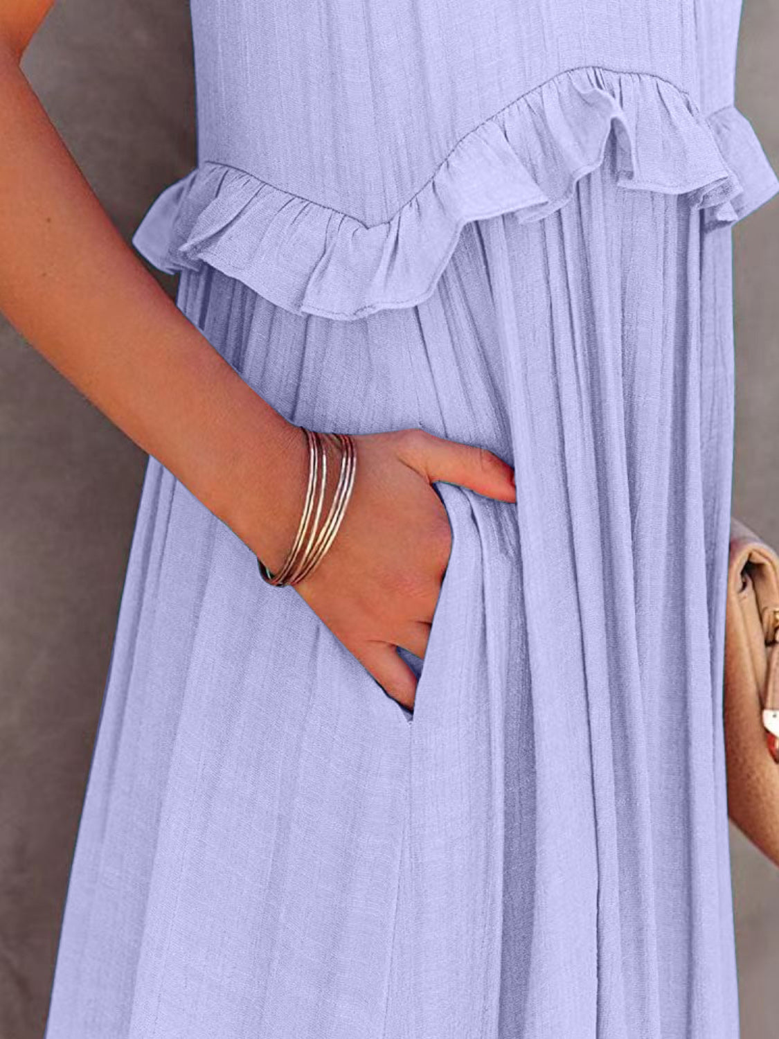 Seravelle CascadeBloom Maxi Dress