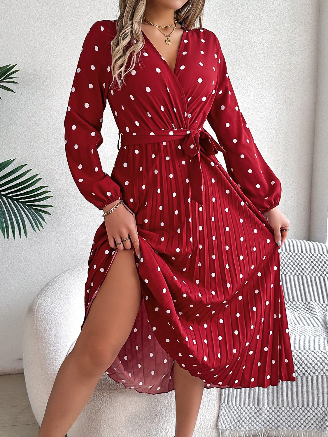Dotéla PoiseTie Midi Dress