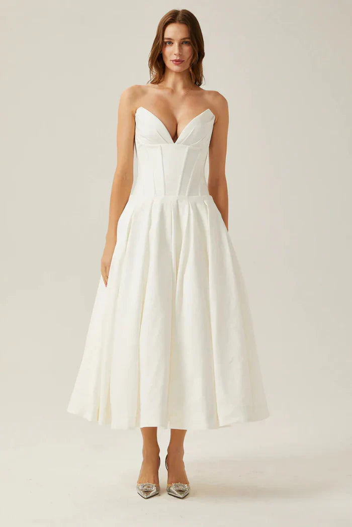 Corset Midi Dress