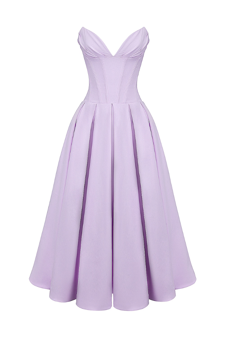 Corset Midi Dress