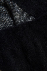 Fuzzy Graffiti Jacquard Relaxed Sweater