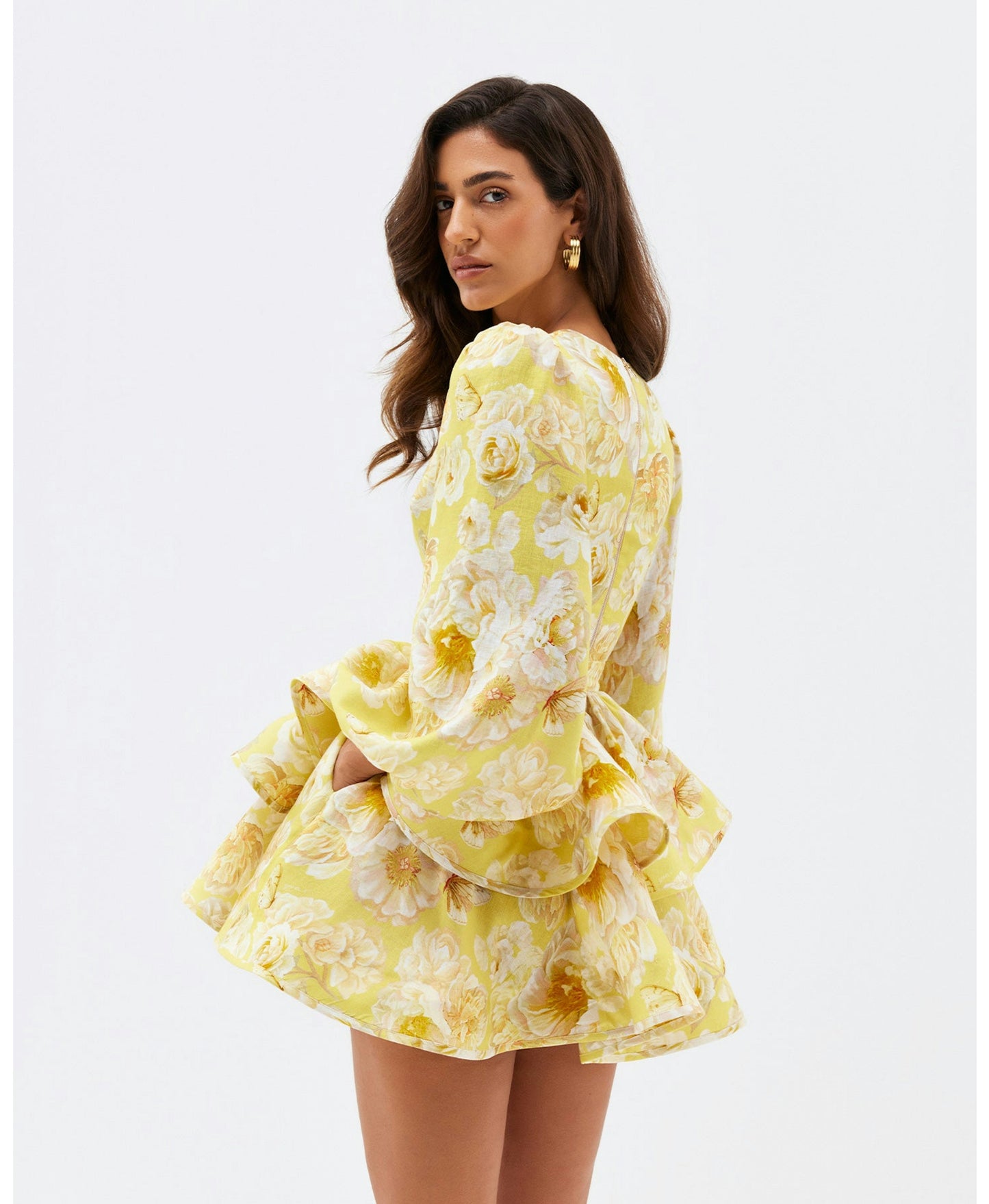 Floral Ruffle Dress