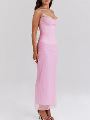Maxi Dress Dreamscape - Pink Dream