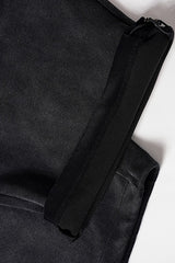 Washed Double Waist Baggy Sweatpants
