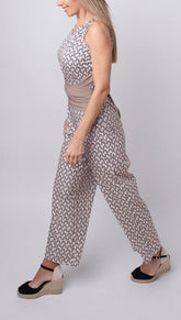KAYLEIGH - SLEEVELESS ROUND NECK MONO SUIT
