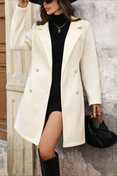 Double Breasted Wool Overcoat