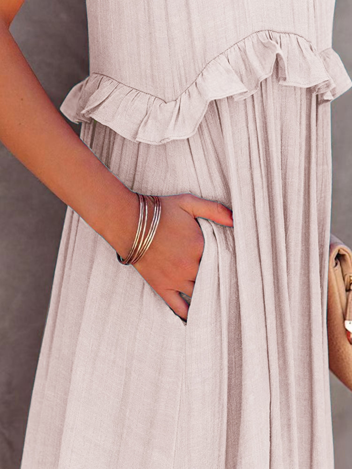 Seravelle CascadeBloom Maxi Dress