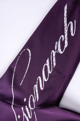 Calligraphy Typography Full Zip Hoodie
