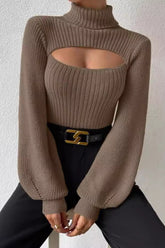 Sexy Turtleneck Fitted Sweater
