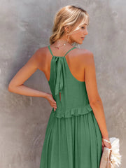 Seravelle CascadeBloom Maxi Dress