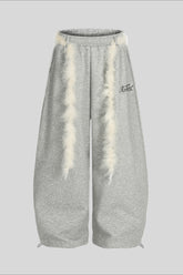 Minimal Relaxed Straight Leg Sweatpants