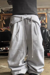 Dropped Crotch Baggy Street Sweatpants