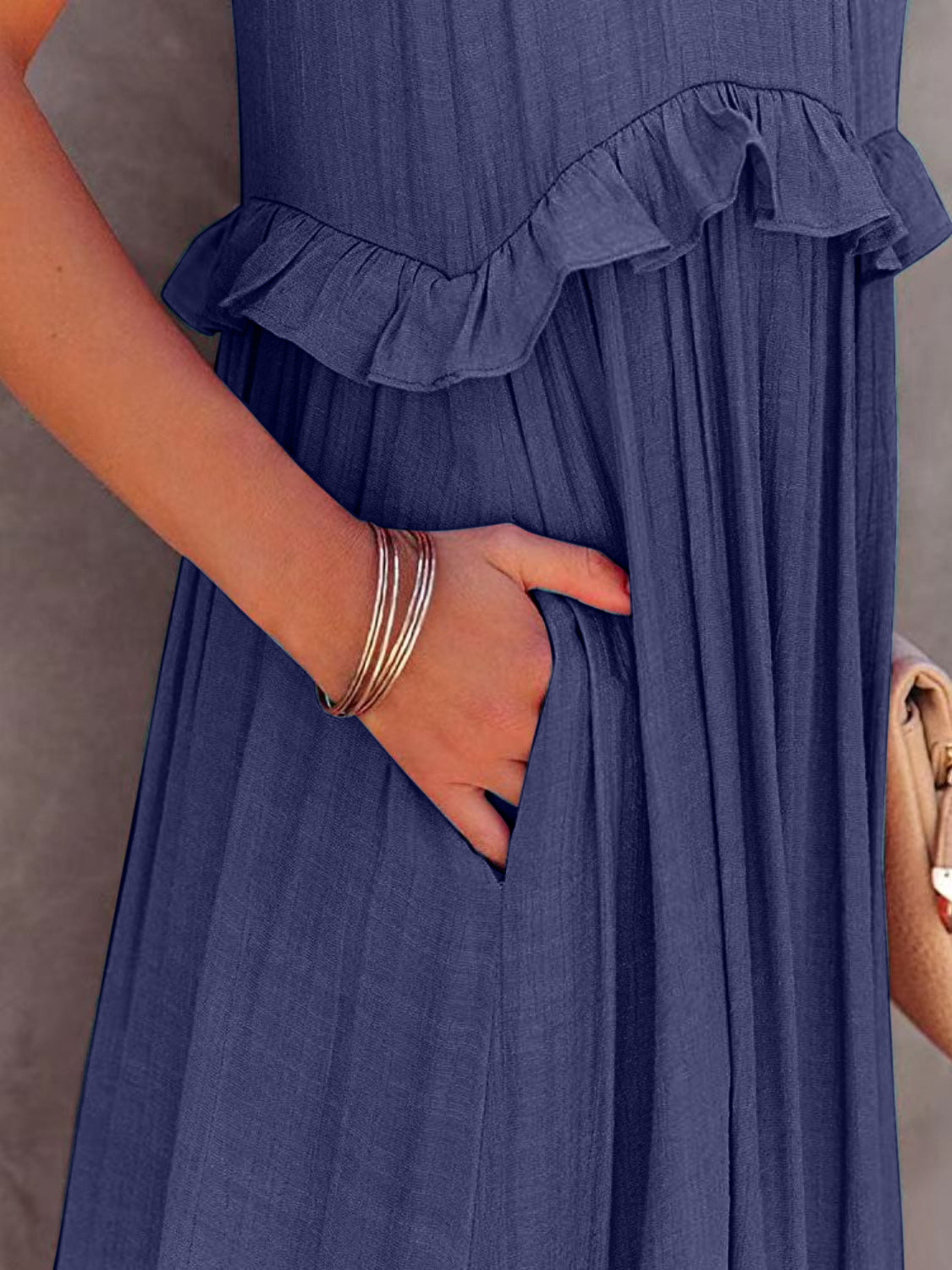 Seravelle CascadeBloom Maxi Dress