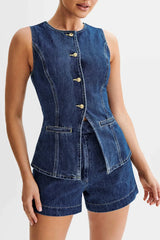 ASTER - MODERN DENIM TWO-PIECE SET