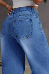 Slim Fit Washed Jean
