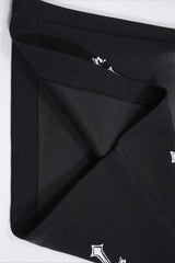 Washed Gothic Cross Wide Leg Sweatpants