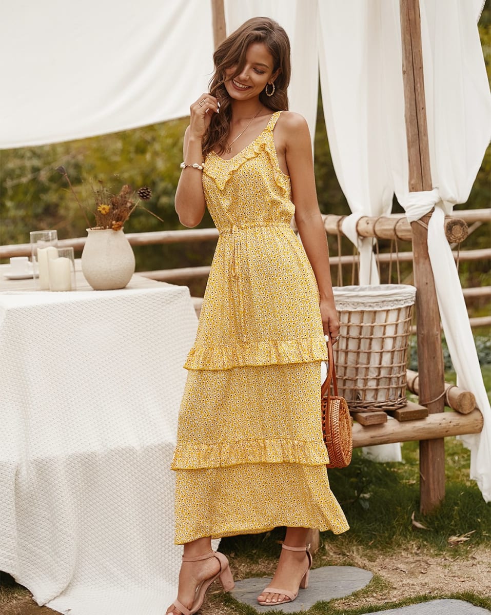 Soft Dainty Flower Dress