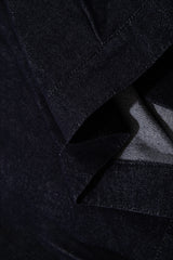 Washed Denim Toggle Closure Workwear Jacket
