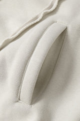 Fleece Lined Deconstructed Washed Coat
