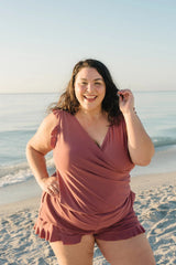 LAUREN - ONE-PIECE SWIMSUIT WITH BRA SUPPORT