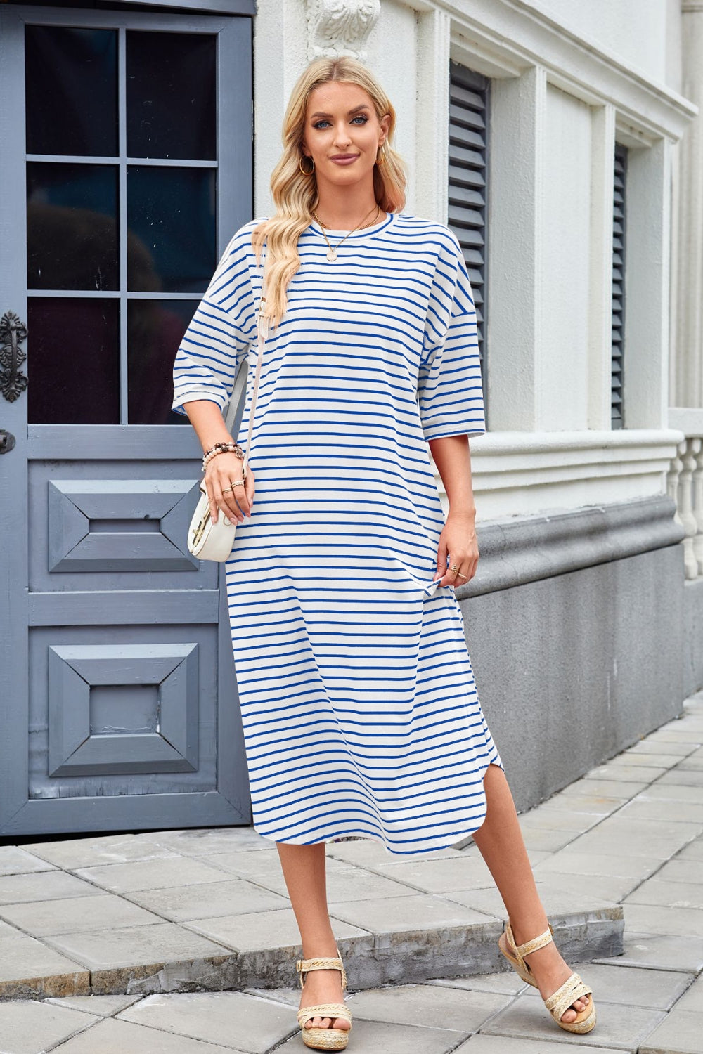 Lovelet StripeEase Midi Dress