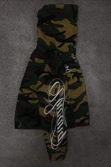 Camo Calligraphy Full Zip Hoodie