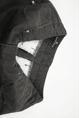 Studded Pocket Wide Leg Cargo Pants