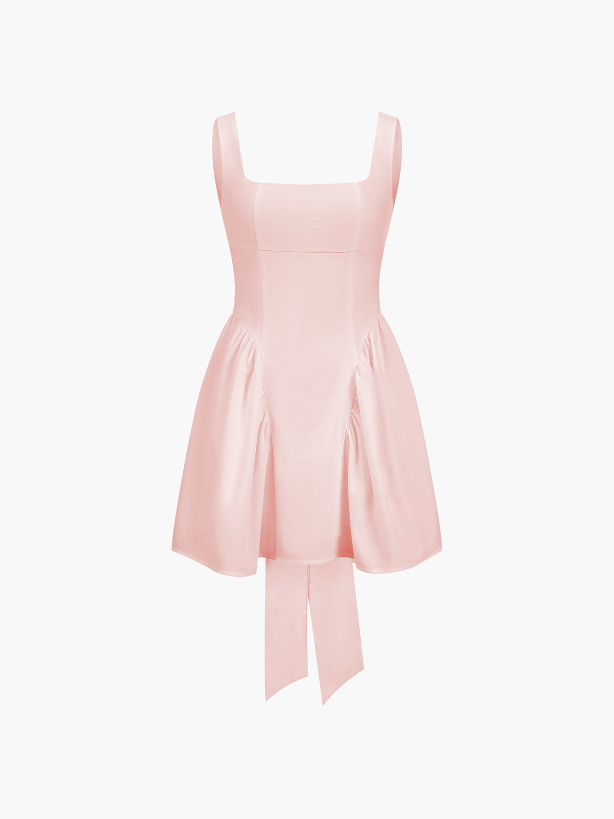 Open Back Short Dress