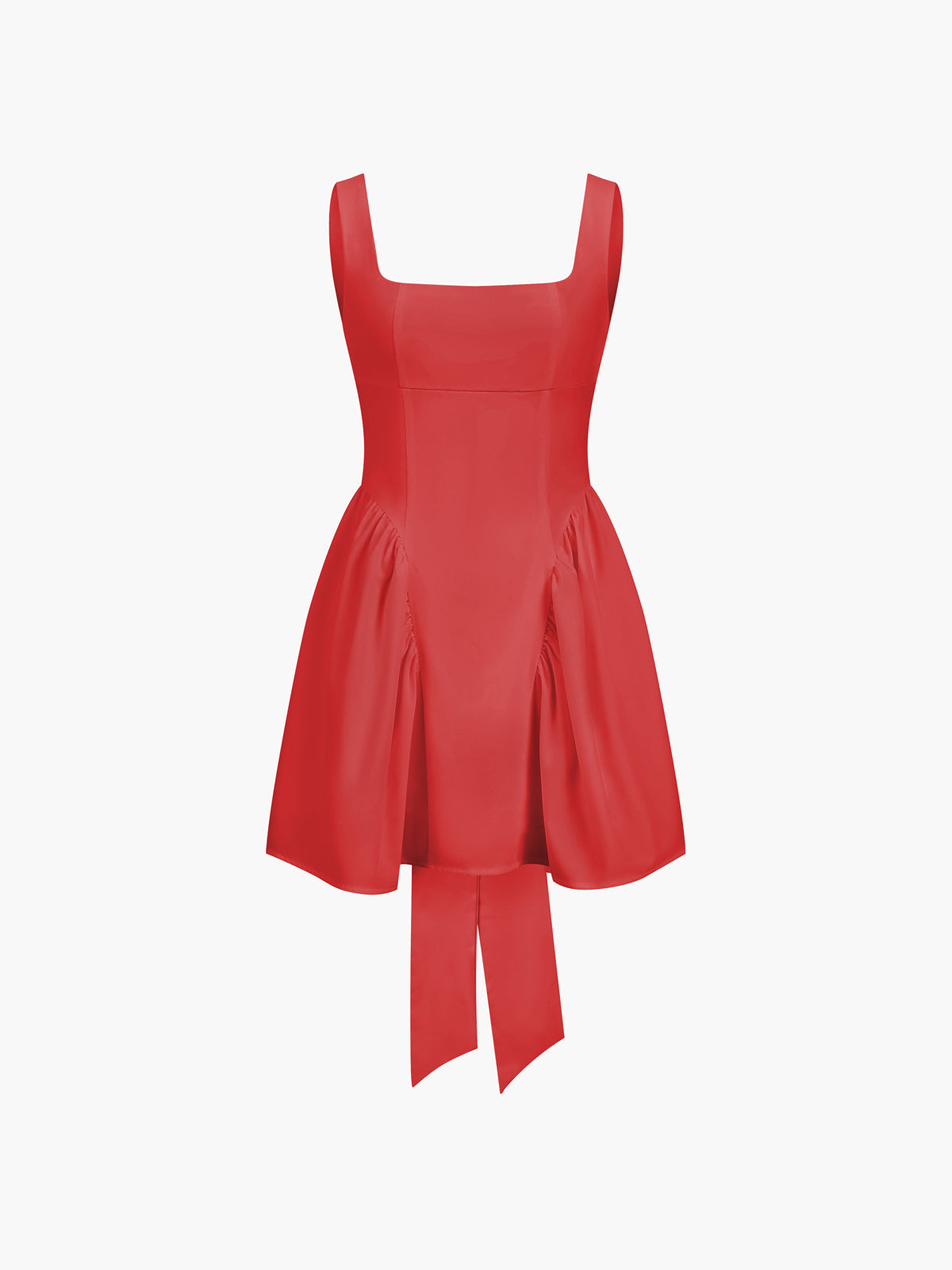 Open Back Short Dress
