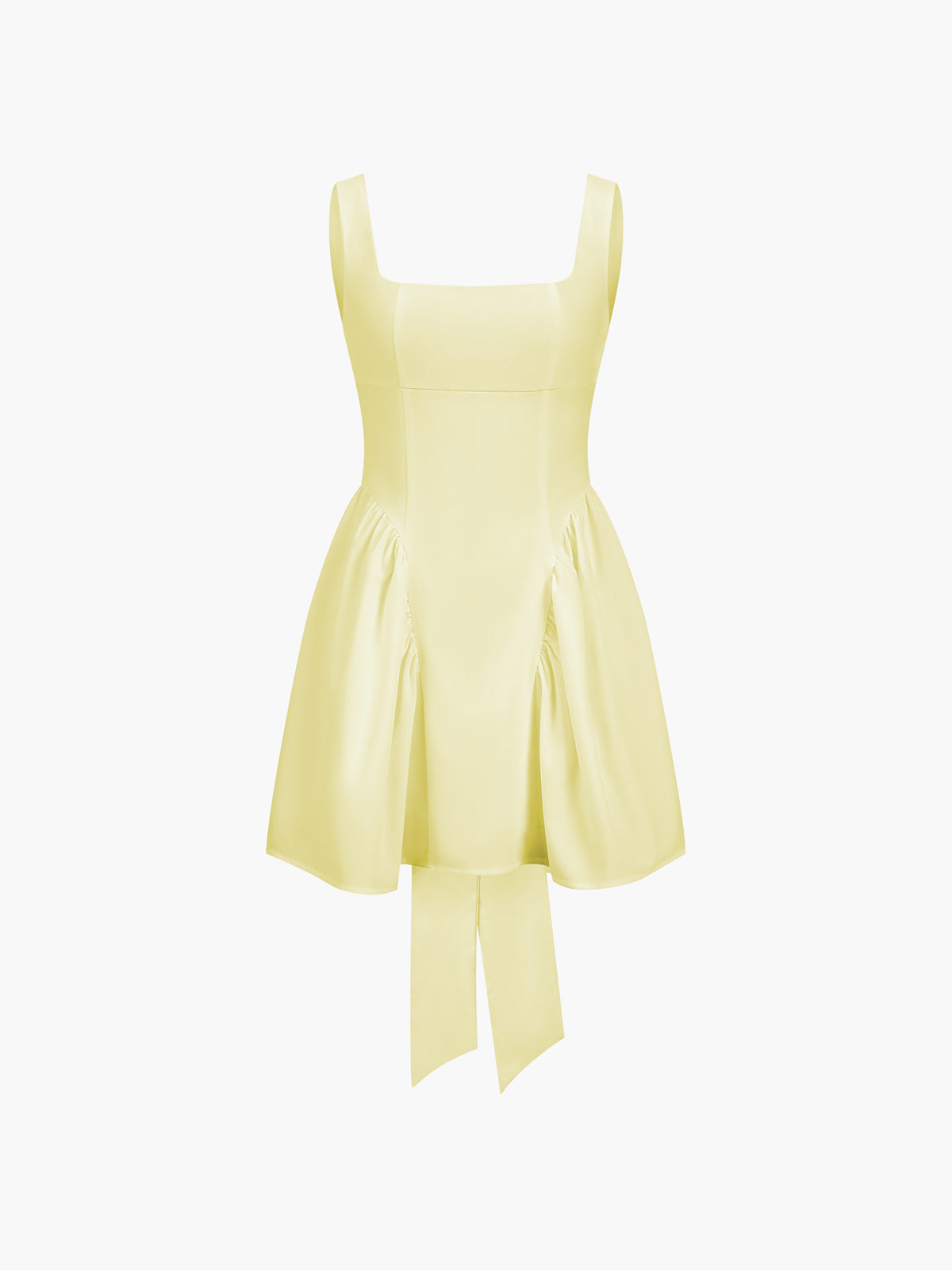 Open Back Short Dress
