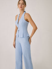 Luna - Straight Pants Set